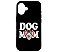 Alaskan Malamute Dog Mom Cute Malamute Puppy Lover Mujer Carcasa para iPhone 16