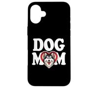 Alaskan Malamute Dog Mom Cute Malamute Puppy Lover Mujer Carcasa para iPhone 16 Plus