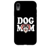 Alaskan Malamute Dog Mom Cute Malamute Puppy Lover Mujer Carcasa para iPhone XR