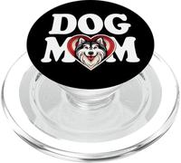 Alaskan Malamute Dog Mom Cute Malamute Puppy Lover Mujer PopSockets PopGrip para MagSafe