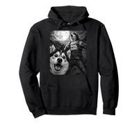Alaskan Malamute Mal Dad Funny Vintage Graphic - Selfie para Hombre Sudadera con Capucha