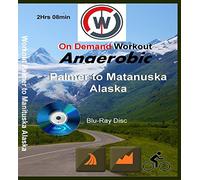 Alaska's Wild Frontier Indoor Cycling - Descubre el glaciar Matanuska - Una aventura en bicicleta giratoria [Blu-ray]