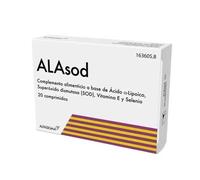 Alfasigma - Alasod 20 Comprimidos con acción Antioxidante