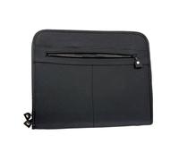 Alassio 30013 - Cartera de viaje (A4), color negro