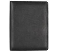 Alassio Cremona II estuche de escritura de cuero 32 cm negro