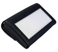 Alassio 42063 - Cartera de Camarero (Piel, Aprox. 17,5 x 10 x 3 cm), Color Negro