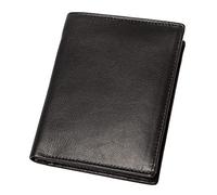 Alassio 42245 - Cartera en Formato Vertical, Cartera para Hombre y Mujer de Piel auténtica con Compartimento para Monedas, 2 Compartimentos para Billetes y 7 Compartimentos para Tarjetas de crédito