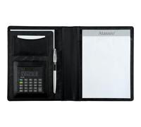 Alassio Bormio 43004-1 A5 Imitation Leather Writing Case with Pocket Calculator
