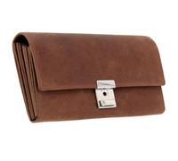 Alassio Cartera de camarero de cuero 18,5 cm marrón