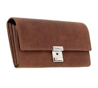 Alassio Cartera de camarero de cuero 18,5 cm marrón