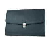 Alassio College-Mappe Udine, Lederimitat, Schwarz