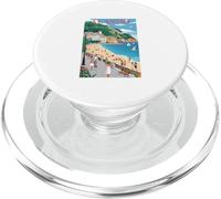 Alassio Paseo por el mar Costa de la Riviera Italiana PopSockets PopGrip para MagSafe