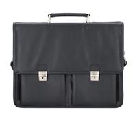 Alassio Veneto Maletín 42 cm compartimento para portátil negro