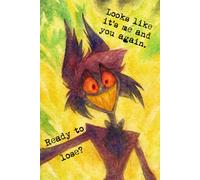 Alastor 120 PAGES NOTEBOOK IN THE STYLE OF HAZBIN HOTEL: FAN BOOK HELLUVA BOSS college ruled fan notebook notepad book notes block (HAZBIN HOTEL SEASON 2)