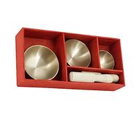 Alasum 1 juego de cuenco de música budista, cuenco zen, cuenco , cuenco , cuenco del Himalaya, mini cuenco con palo, cuenco de , cuenco de sonido, cuenco de y