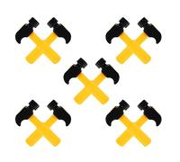 Alasum 10 Piezas Juguete Martillo para pequeños Juguete de Martillo Herramientas de plástico Herramienta para