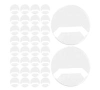Alasum 100 Unidades Cubierta Protectora Transparente para Insignias y Botones Redondos de 63 Mm, Resistente al Desgaste, Compatible para Almacenamiento y Exhibición