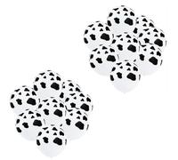 Alasum 100piezas Globos de Látex con Estampado de Vaca Negros y Blancos Decoración Versátil para Fiestas Infantiles Aniversarios y Celebraciones