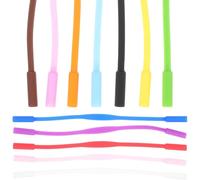 Alasum 12 Piezas Sujeta Gafas de Silicona Multicolor Antideslizante para Gafas Deportivas Natación Cuerda Fija Cómoda Niñas Color Aleatorio