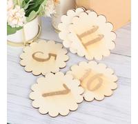 Alasum 12 Tarjetas Mensuales para Bebés de Plástico Beige, Diseño Adorable y Creativo para Fotografía y Recuerdo en Shower o Redes Sociales