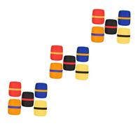 Alasum 15piezas Cubiertas De Micrófono Esponja Coloridas Protección Antiviento y Antisalpicaduras Para Grabación y Ktv Para Micrófonos De Mano