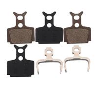 Alasum 2 Juegos Pastillas Freno Bicicleta Montaña Compatibles Resistentes al Clima bajo Ruido Alta Seguridad Material Resina Duradero para Discos Ciclismo