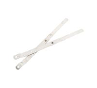 Alasum 2 Piezas Conector para Mesa Plegable de Acero Inoxidable Mecanismo de Varilla de Tracción y Estructura Giratoria, Resistente y Fácil de Operar Mano, Adecuado para Estudios Pequeños