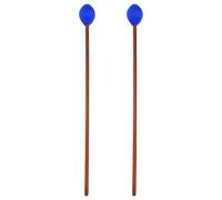 Alasum 2 piezas Marimba Mallets con Mango de Arce Pulido Mazos de Percusión Profesionales para Teclado y de Lengua Equilibrio para Práctica Musical Color Aleatorio Color Aleatorio