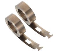 Alasum 2 Rollos Resorte de Muelle para Ventana Corredera Dorado de Acero Inoxidable 6.50x3.00x1.00cm Funcionamiento Suave y Rendimiento Estable para Reparación y Reemplazo