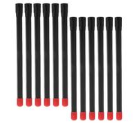 Alasum 20 Unidades Extensor de Válvula de Neumático para Inflador, Tubo de Extensión de Plástico Negro, Construcción Resistente Costuras, Adecuado para Ciclismo y Viajes