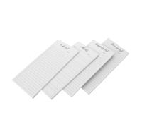 Alasum 200 Hojas Cuaderno Magnético para Refrigerador con Imán Fuerte y Hojas Rayadas, Papel Blanco de 80gsm, Adecuado para Listas de Compras y Tareas Hogar