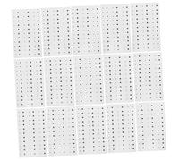 Alasum 20piezas Pegatina De Lunar Falso Pegatinas Para Ojos y Sombras De Ojos Accesorios De Recuerdo Para Disfraz De Halloween Decoraciones De Fiesta y Uso Diario