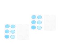 Alasum 24piezas Almohadillas De Gel Silenciosas Para Tambores Amortiguadores Autoadhesivos De Silicona Para Reducción De Ruido Damping Gel Pads Para Tambores y Platillos Aleatorios