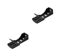 Alasum 2piezas Accesorio De Tocadiscos Cabezal De Fonógrafo Negro Montaje Instalación Optimizado Para De Giradiscos