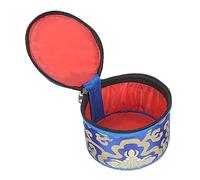 Alasum 2piezas Bolsa De Almacenamiento Para Cuencos De Canto Funda Decorativa De Diseño De Cremallera Resistente y Portátil Para Proteger Tu Cuenco Sonoro