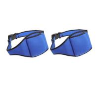 Alasum 2piezas Bolsa De Micrófono Ajustable para Cintura Soporte Resistente para Almacenamiento De Micrófonos para Uso Exteriores y Entrenamientos Fabricada Neopreno Duradero
