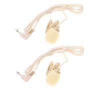 Alasum 2piezas Micrófonos De Solapa Micrófono De Compatible Teléfono y Cámara