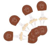 Alasum 4 Pares de Botones de Cuerno para Abrigos de Madera y Cuerda de Algodón, Decorativos y Versátiles para Coser y Reemplazar Fácilmente en Prendas de Bricolaje