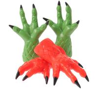 Alasum 4 Piezas de Dedos de Broma Falsos de Colores Mixtos, Juguetes Creativos para Fiesta, Manecillas Artificiales Pequeñas, Resistentes y Divertidas para Bromas y Color Color Aleatorio
