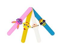 Alasum 4 Pulseras de Silicona Diseño de Pollito y Huevo de Pascua, Creativas y Fáciles de Llevar Fiestas y Regalos