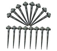 Alasum 50 Piezas Clavos Herrar Caballos Profesionales Herramienta Resistente para Herraduras Accesorio de Equipamiento Equino Uñas de de Hierro Sólido