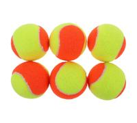 Alasum 6 Balones de Tenis de Goma, Entrenamiento Versátil y Desarrollo de Habilidades, Tamaño 2,5 Pulgadas, Ideales para Práctica en Casa o Clases