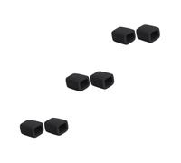 Alasum 6piezas Cubiertas De Micrófono De Esponja De Filtros Para Diseño Ampliado y Transpirable Compatibles Micrófonos Protección Efectiva Viento