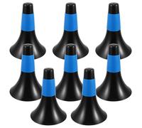 Alasum 8 Piezas Conos de Entrenamiento de Fútbol de Plástico Resistentes Deformación y Fáciles de Montar para Entrenamiento Deportivo en Interiores y Mejora de Agilidad