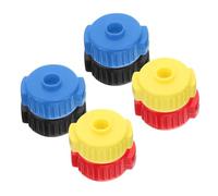 Alasum 8 Piezas Tapa De Liberación Rápida De Platillos Tuercas De Fijación De Platillos Topper De Platillo De Batería Tuerca De Reemplazo De Plástico Nuez De Platillo El Plastico