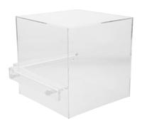Alasum Acuario Suspendido de Acrílico para Betta Instalación sin Taladro y Diseño Moderno para Apartamentos y Hogares Contemporáneos, Tamaño 19x19x16cm