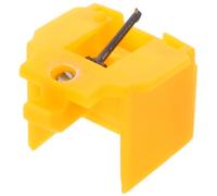 Alasum Aguja de Repuesto para Tocadiscos Vintage Atn3600l Color Amarillo, Aguja de Fonógrafo Compatible para Cartuchos de Vinilo, Reemplazo Duradero con Reducción de Ruido para Uso