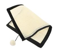 Alasum Almohadilla para Rascar Gatos S Tamaño Pequeño Resistente al Desgaste de Fibra de Sisal Natural Color Beige para Proteger Muebles y Sofá Suministro Práctico para Gatitos
