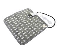 Alasum Almohadilla Térmica para Perros y Gatos Temporizador Inteligente y Temperatura Ajustable, Manta Eléctrica de Tela Oxford para Casa de Mascotas y Nido