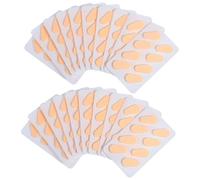 Alasum Almohadillas para Nariz de Gafas de Espuma EVA, 80 Pares Color Piel Diseño en Forma de Lágrima para Reemplazo en Monturas Deportivas y Casuales